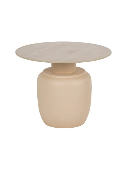 SELENE set 2 mesas metal-cerámica