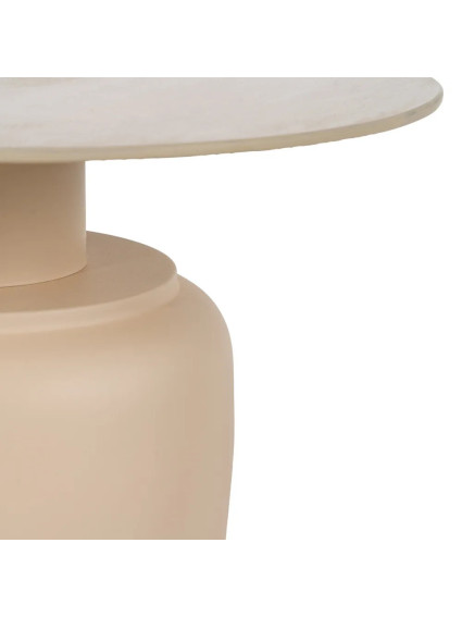 SELENE set 2 mesas metal-cerámica