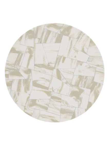 BELMEZ mesa auxiliar beige-negro