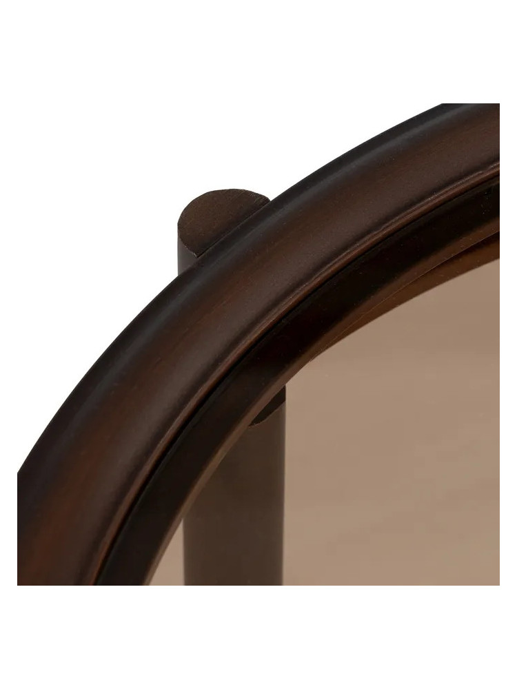 GRANJUELA mesa auxiliar metal-cristal