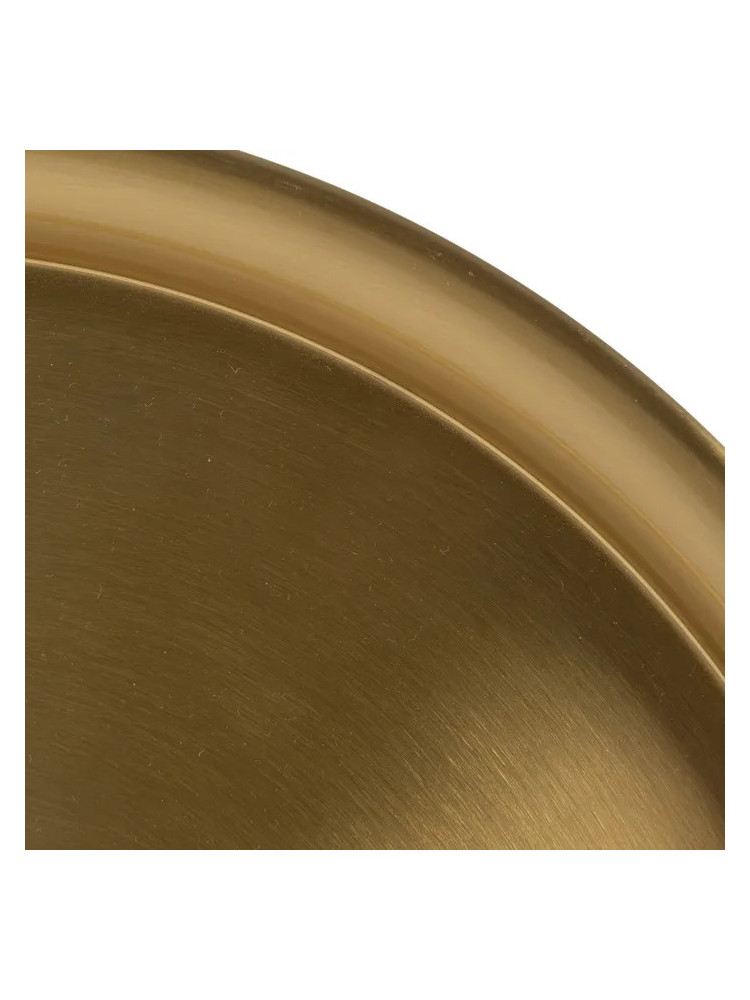 VILLARALTO mesa auxiliar blanco-oro metal