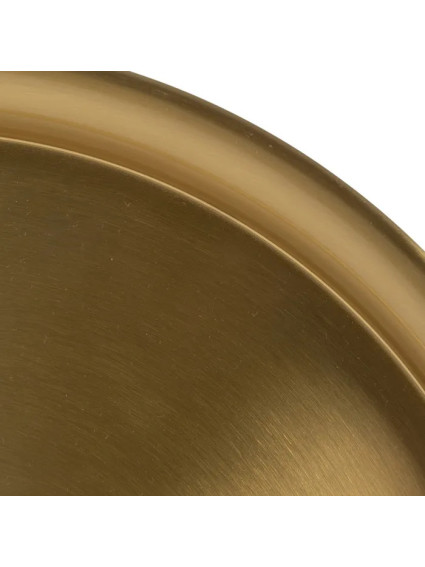 VILLARALTO mesa auxiliar blanco-oro metal