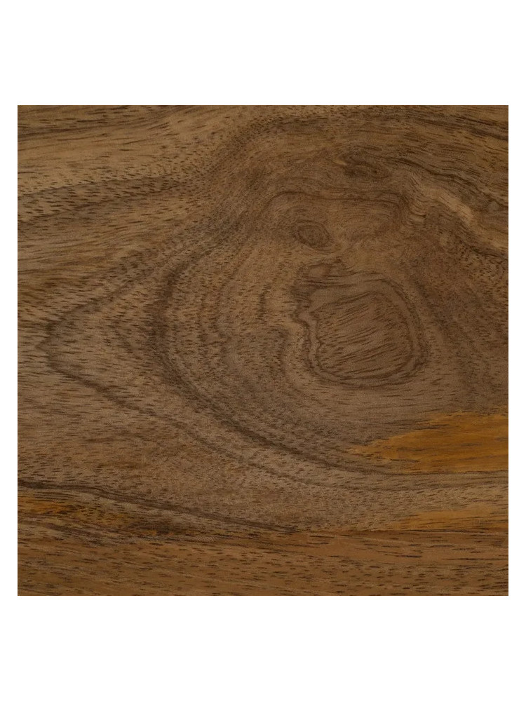PEREIRA mesa auxiliar marrón madera de mango