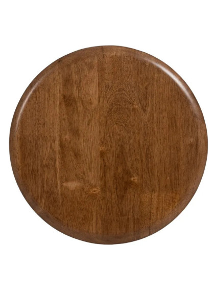 BURITACÁ pequeña 40x40 mesa auxiliar negro-madera