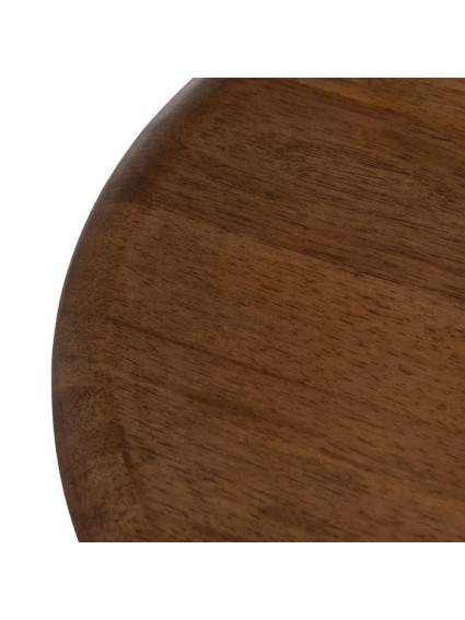 BURITACÁ grande 50x50 mesa auxiliar negro-madera