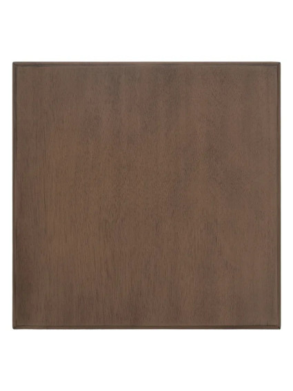 ANTIOQUIA cuadrada 36x36 mesa auxiliar marrón madera