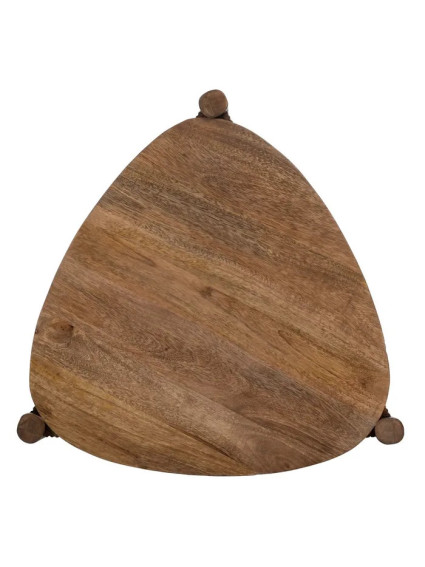 CARTAGO 58x56 set 2 mesas auxiliares natural