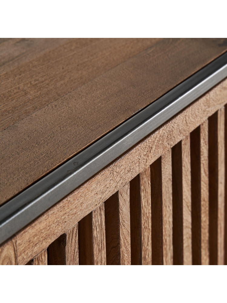 Aparador 180x45x86 cms SURAT madera envejecida mango