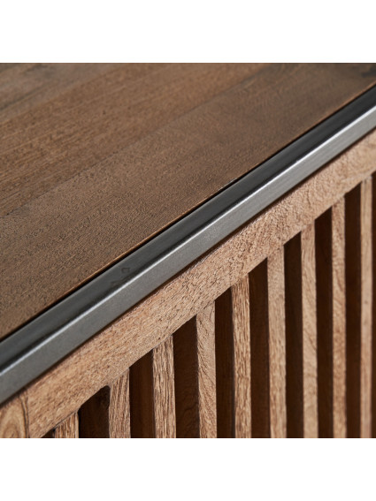 Aparador 180x45x86 cms SURAT madera envejecida mango