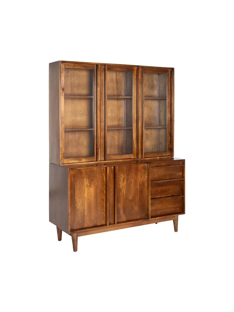 VERACRUZ 150x50 vitrina marrón madera