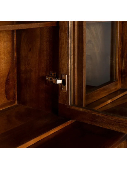 VERACRUZ 150x50 vitrina marrón madera