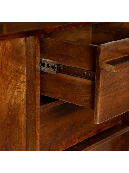 VERACRUZ 150x50 vitrina marrón madera