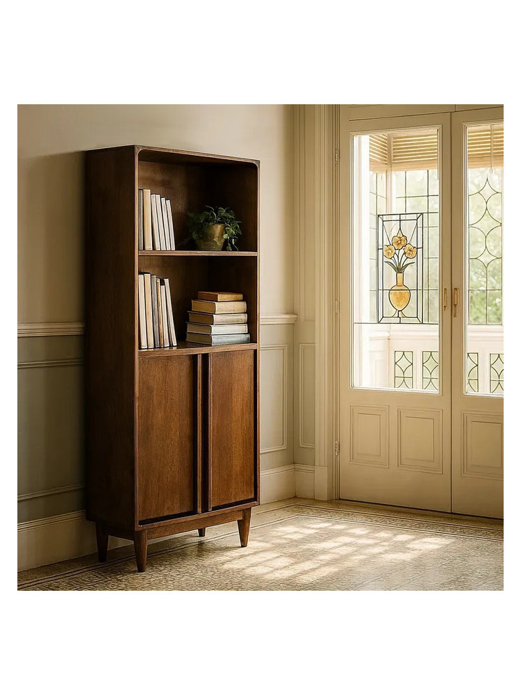 VERACRUZ 80x40 mueble auxiliar alto marrón