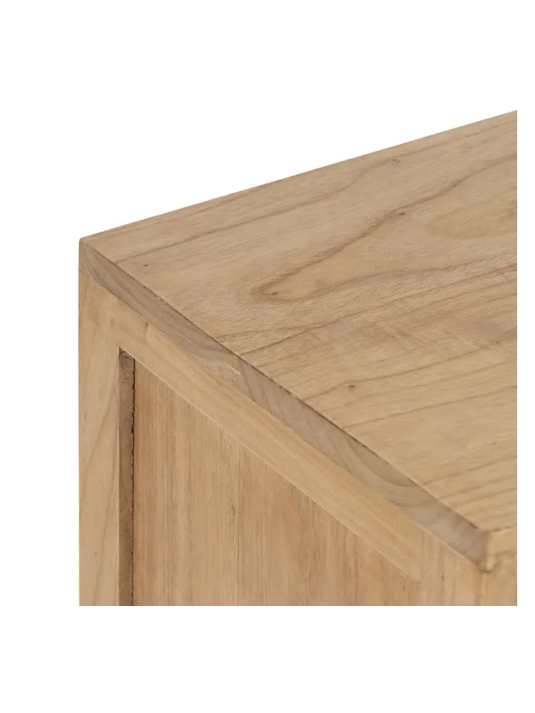 TEIDE 60x35 mesita grande natural 3 cajones balda
