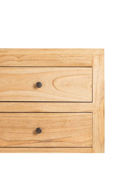 TEIDE 100x40 cómoda 5 cajones natural