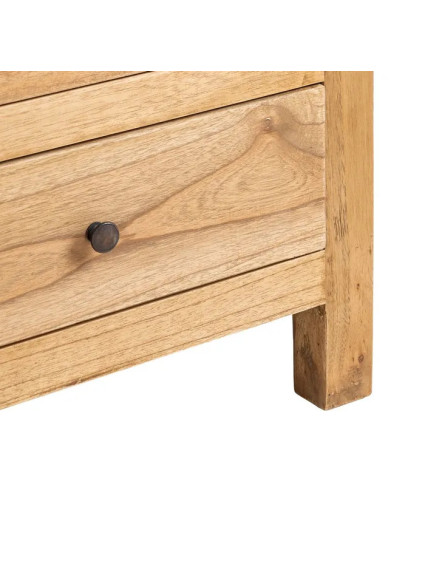 TEIDE 100x40 cómoda 5 cajones natural