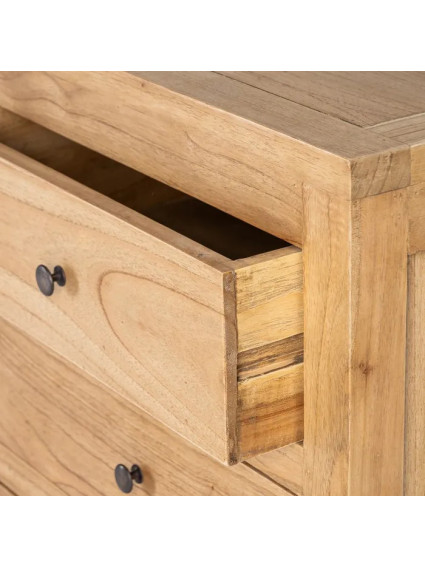 TEIDE 100x40 cómoda 5 cajones natural