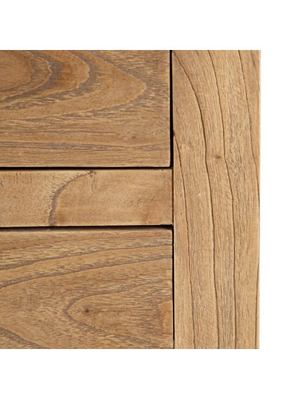 TEIDE 45x35 mesita 2 cajones natural