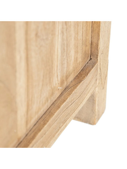 TEIDE 45x35 mesita 2 cajones natural