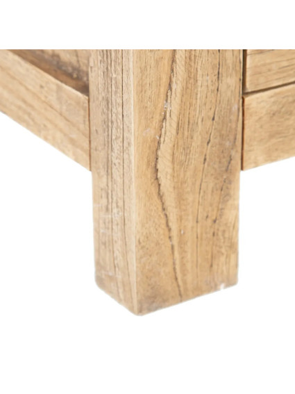 TEIDE 45x35 mesita 2 cajones natural