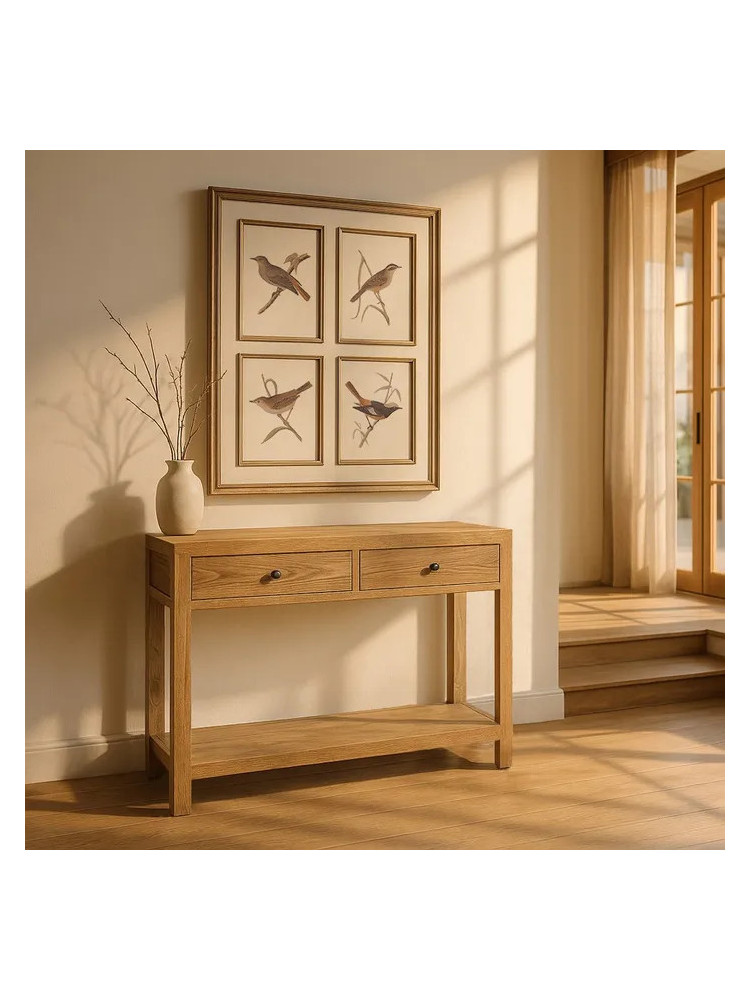 TEIDE 100x35 consola mediana natural