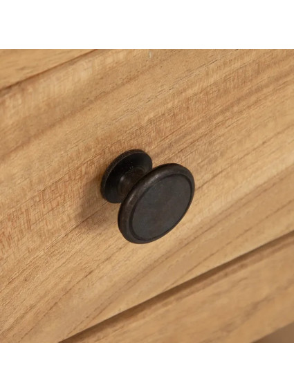 TEIDE 120x30 consola grande 9 cajones natural