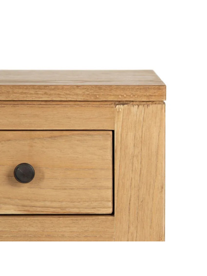 TEIDE 120x30 consola grande 9 cajones natural