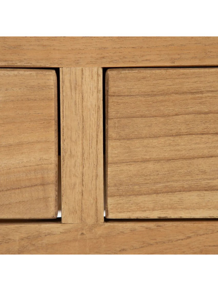 TEIDE 120x30 consola grande 9 cajones natural