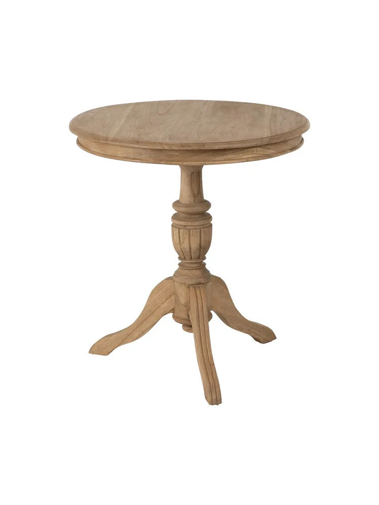 LEONOR 70x70 mesa auxiliar natural