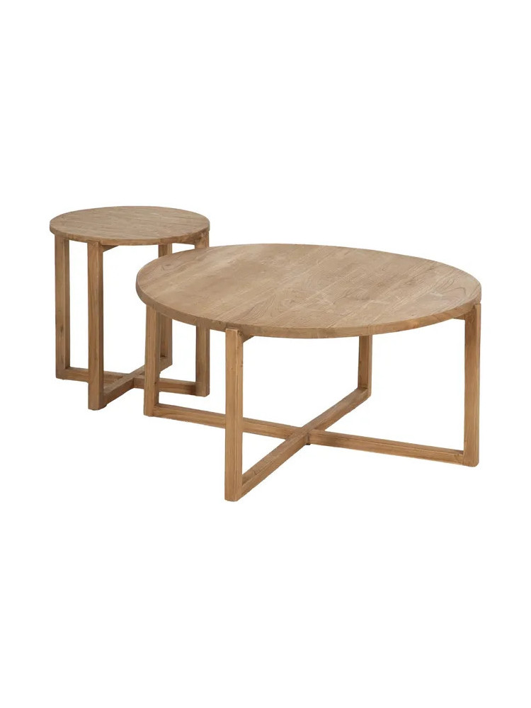 ACONCAGUA 80x80 mesa de centro natural