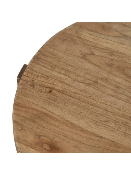 ACONCAGUA 40x40 mesa auxiliar natural