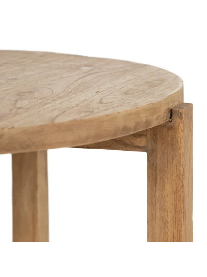 ACONCAGUA 40x40 mesa auxiliar natural