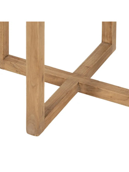 ACONCAGUA 40x40 mesa auxiliar natural
