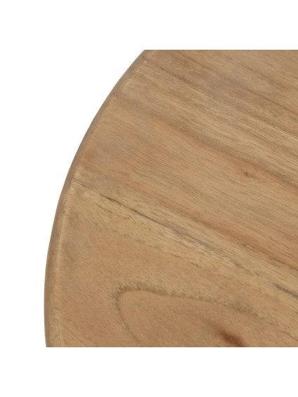 ACONCAGUA 40x40 mesa auxiliar balda natural