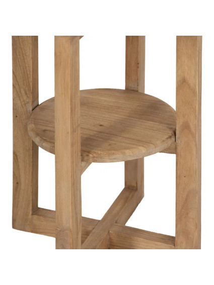ACONCAGUA 40x40 mesa auxiliar balda natural