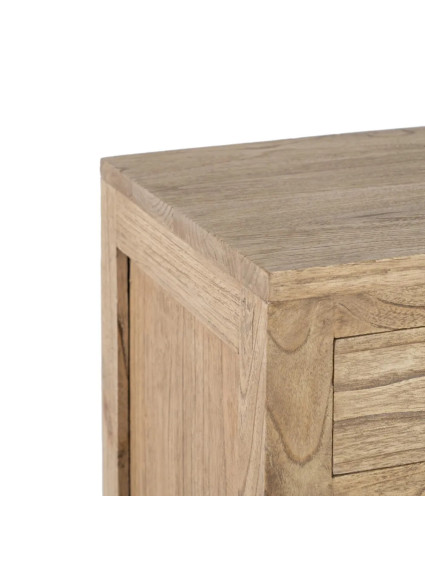 TEIDE 44x34 mesita 5 cajones natural