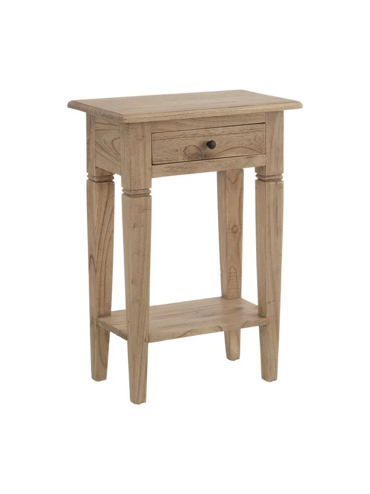 JUANA 50x32 mesita madera natural