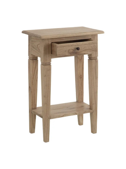 JUANA 50x32 mesita madera natural