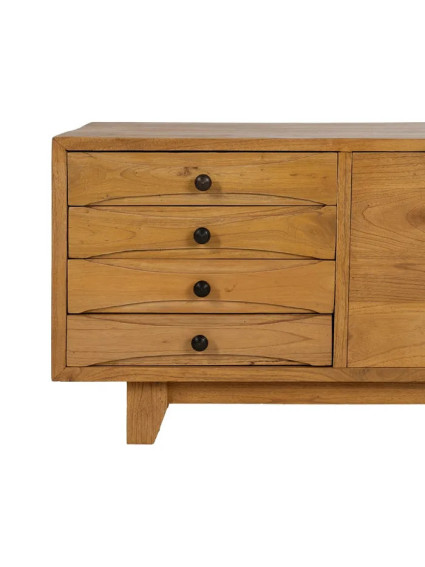 ANETO 120 X 40 mueble TV madera natural