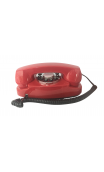 Teléfono Retro rojo