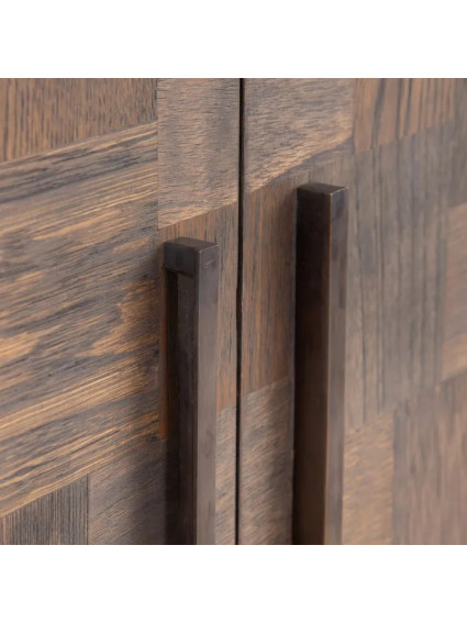 RETAZOS 110 X 45 armario marrón madera