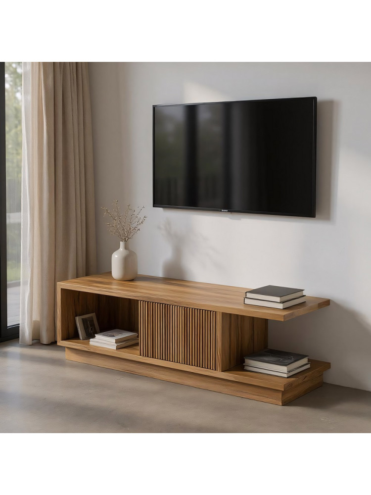 DIANA TV 135X40X35 Mueble Televisión Teca