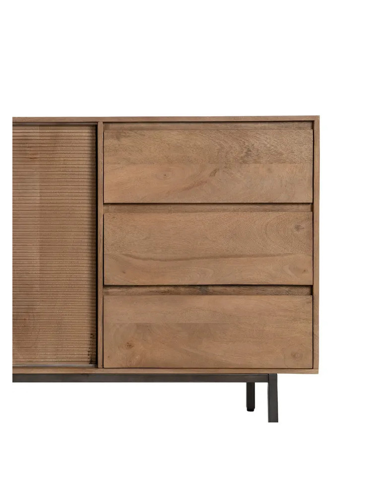 LÍNEA 180 X 40 aparador natural madera de mango