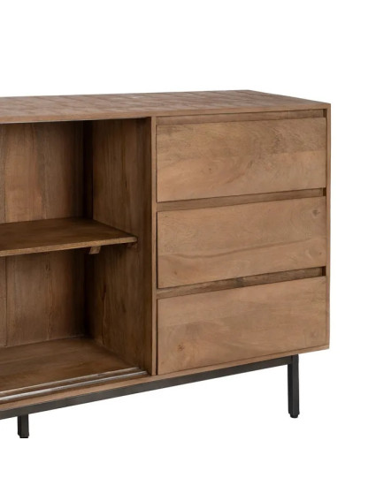 LÍNEA 180 X 40 aparador natural madera de mango