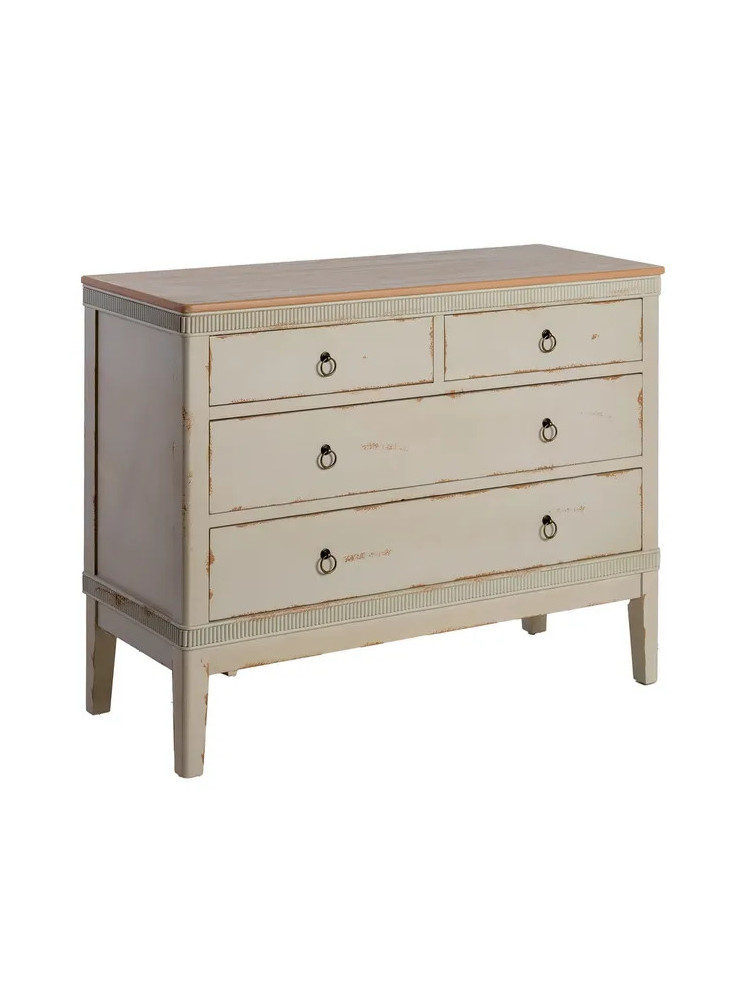ALBA CREMA 115 X 45 cómoda crema madera