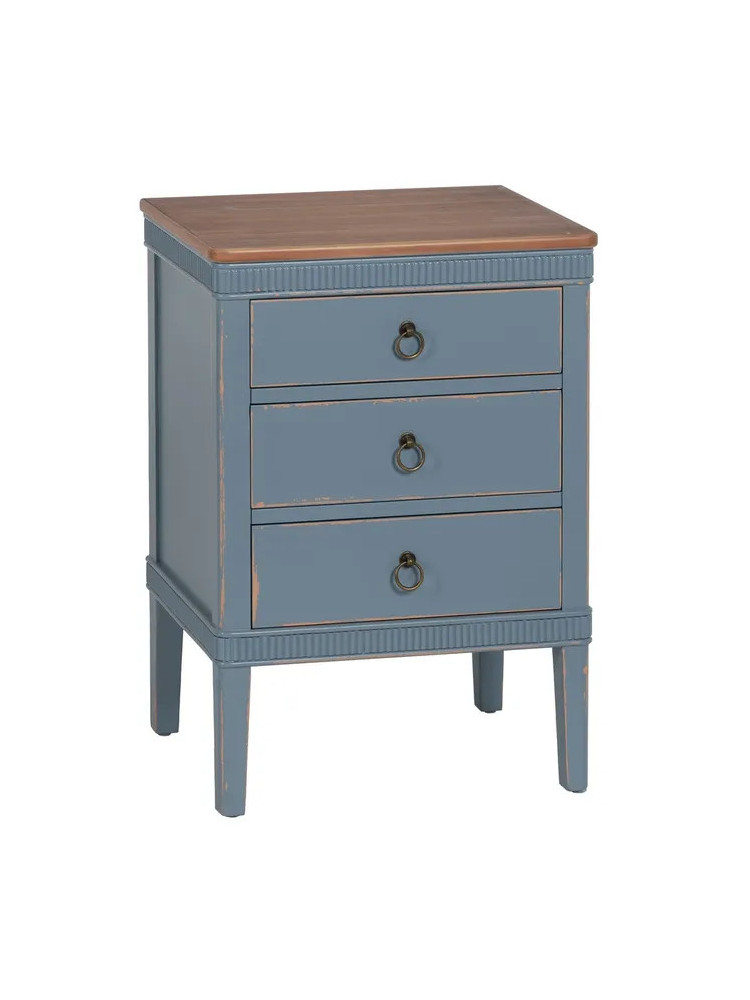 ALBA AZUL 50 X 38 mesita madera