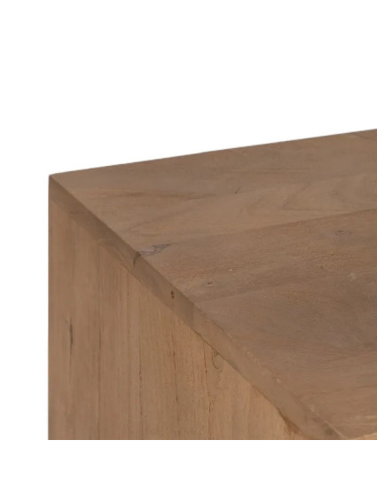 LOMA 40 X 40 mesita natural 1 cajón