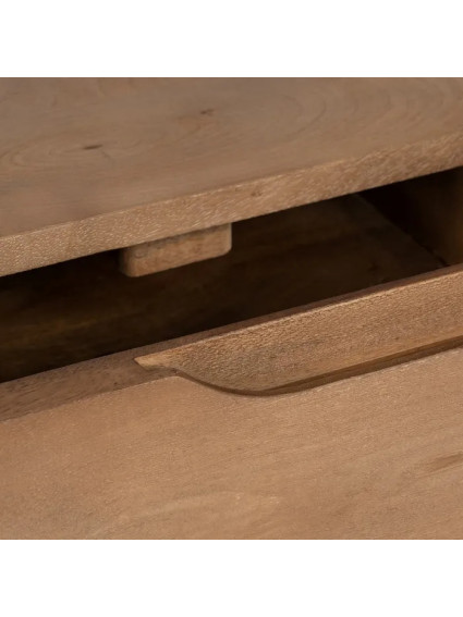 LOMA 40 X 40 mesita natural 1 cajón