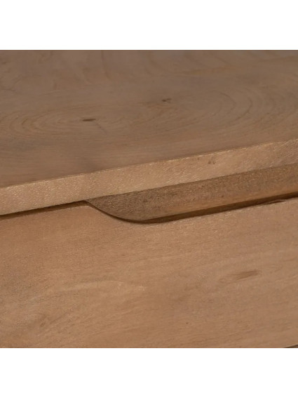 LOMA 40 X 40 mesita natural 1 cajón