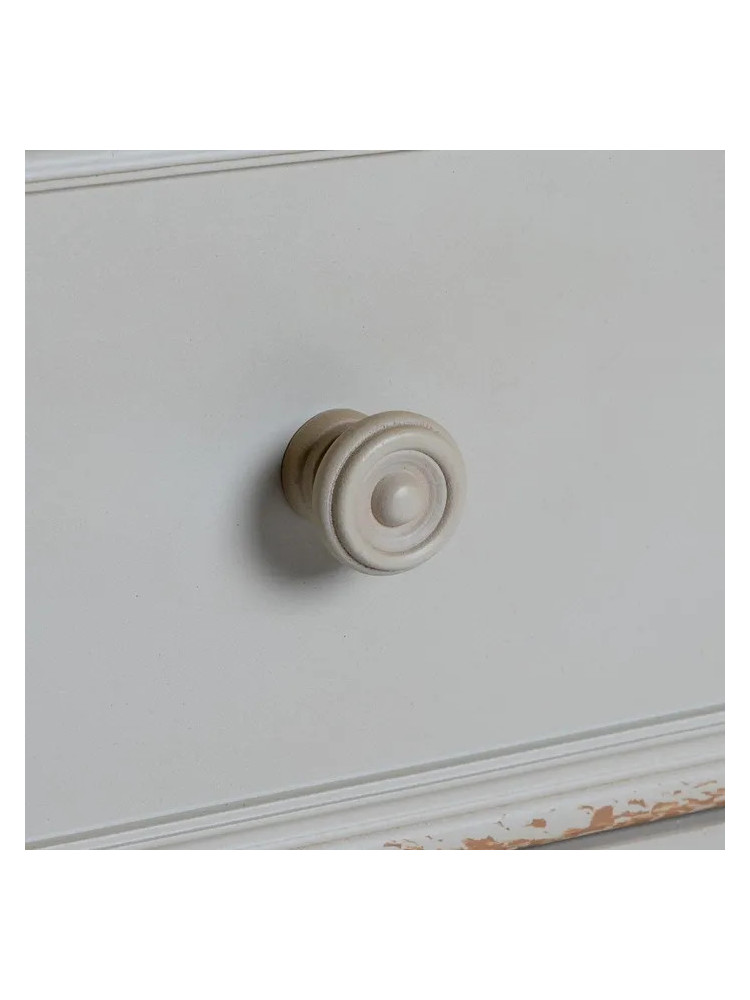 LIENZO 80 X 45 mueble auxiliar crema-madera